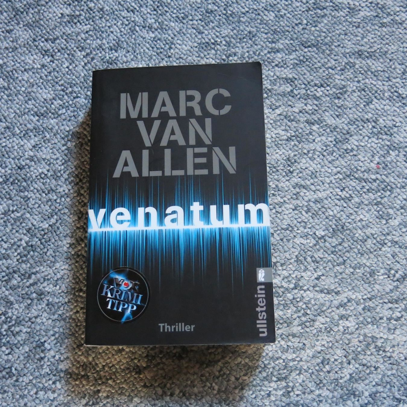 Bücher: Van Allen Marc - Venatum / Thriller – Gebraucht aus Schaffhausen von flohmarktbuecherlaus
