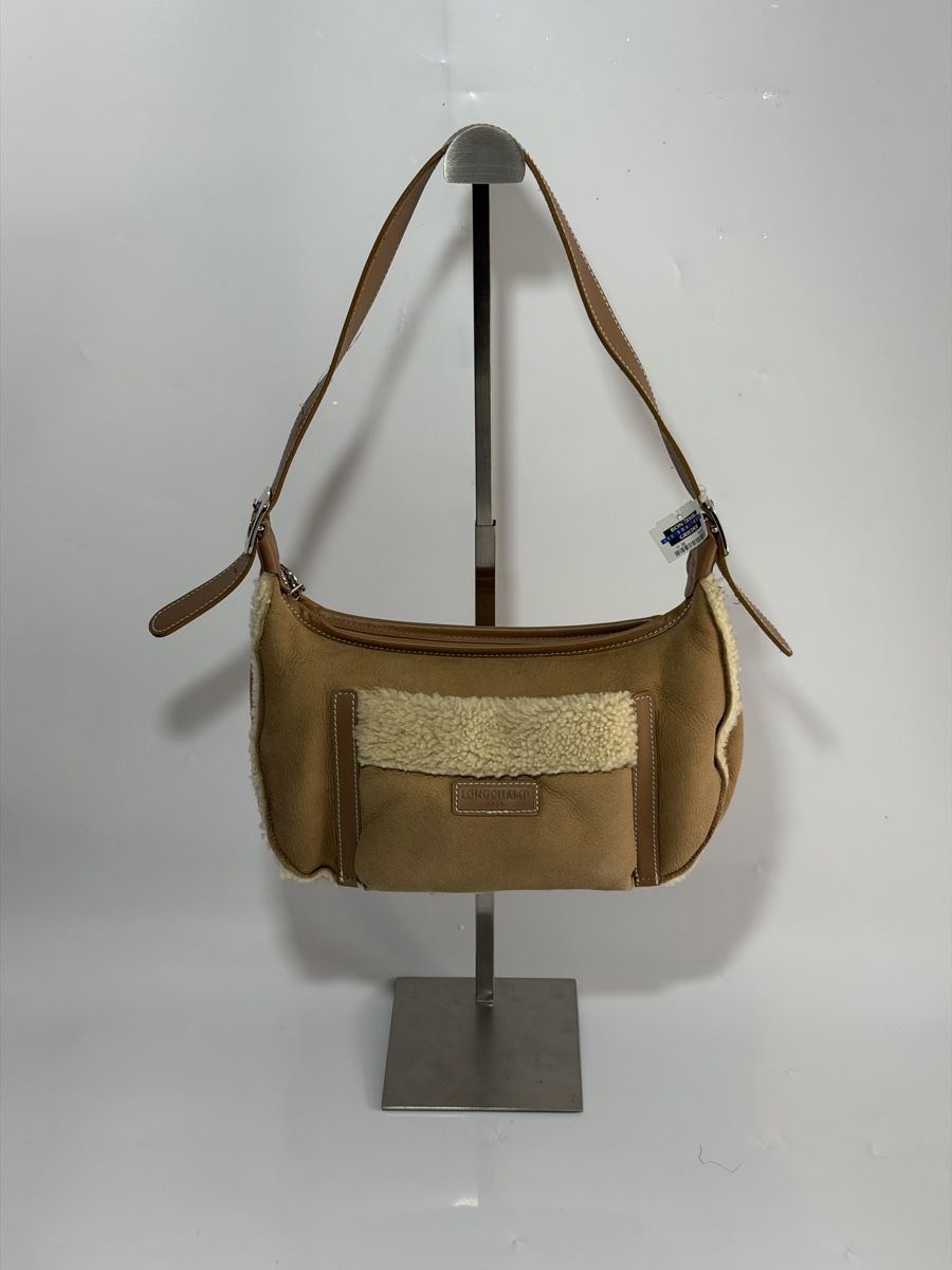 Longchamp Taschen für Damen: Longchamp Leder-Handtasche Original – Neu und originalverpackt aus Vionnaz von b_f_d_r_g