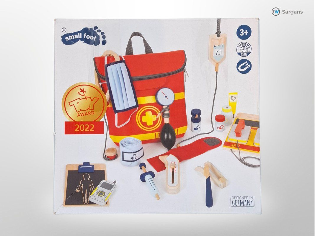 Giocattoli: SMALL FOOT Notarzt Rucksack Kinderpsiel – Nuovo (secondo la descrizione) da Sargans venduto da Restwert_Sargans