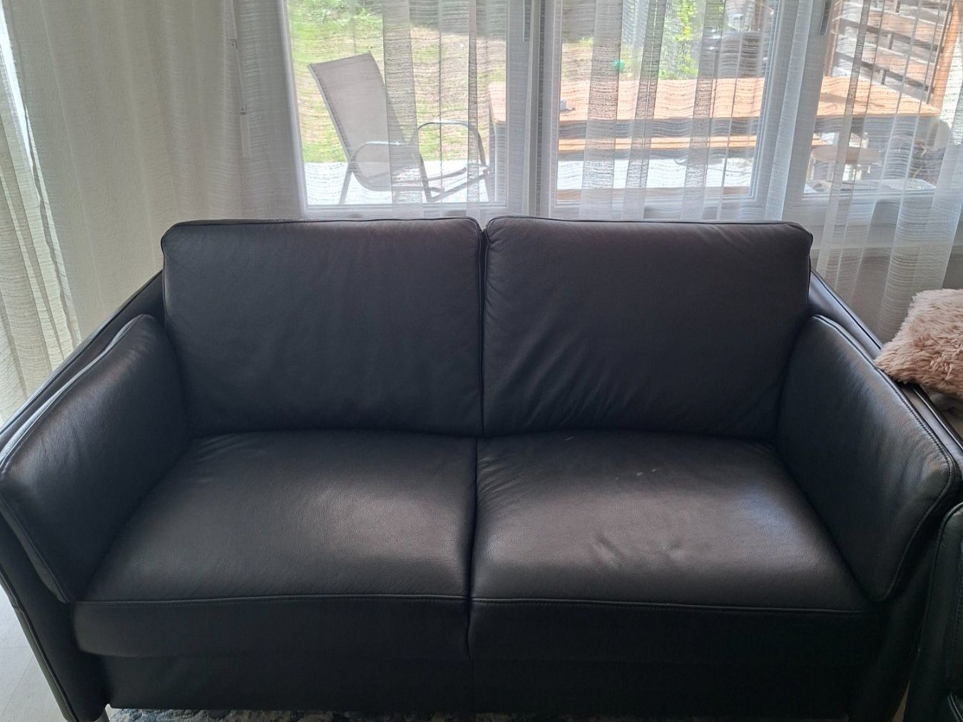 Divani: Leder Sofa mit Flecken – Usato da Boniswil venduto da joe_5r7f 2