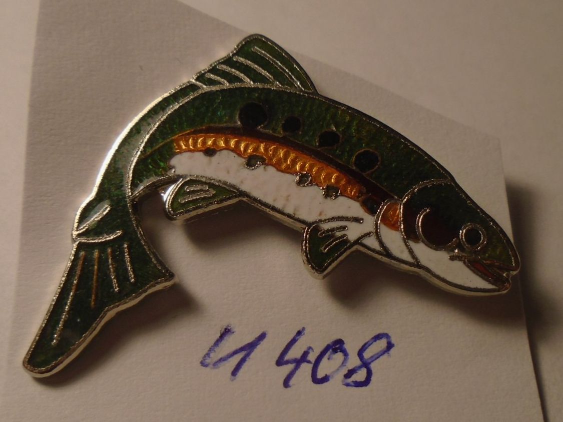 Placchette & Badge: 1  Fisch Pin (U408) – Usato da Winterthur venduto da Beli2000