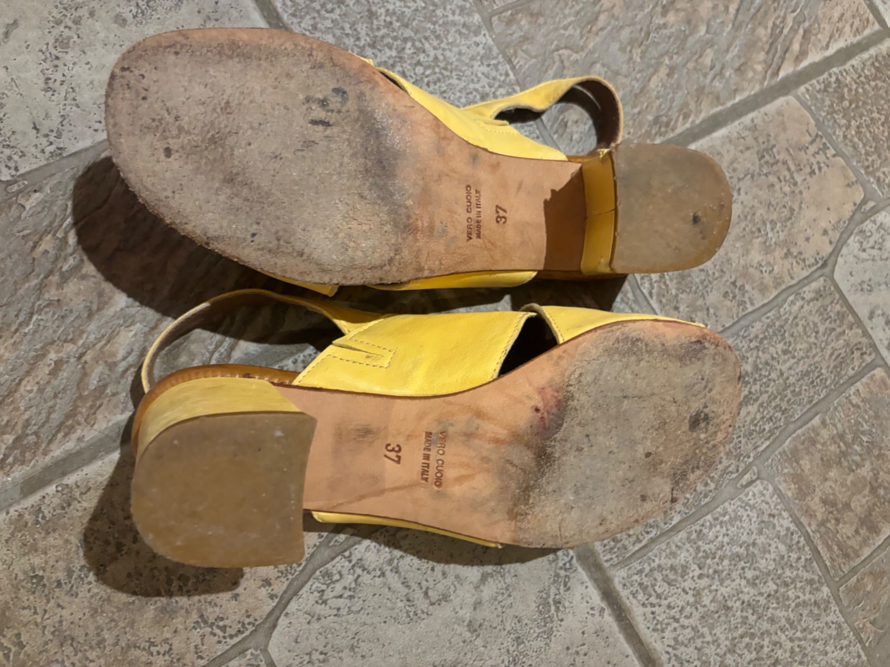 Damenschuhe: 37_natural very soft leather_made in Italy – Gebraucht aus St-George von elena27 6
