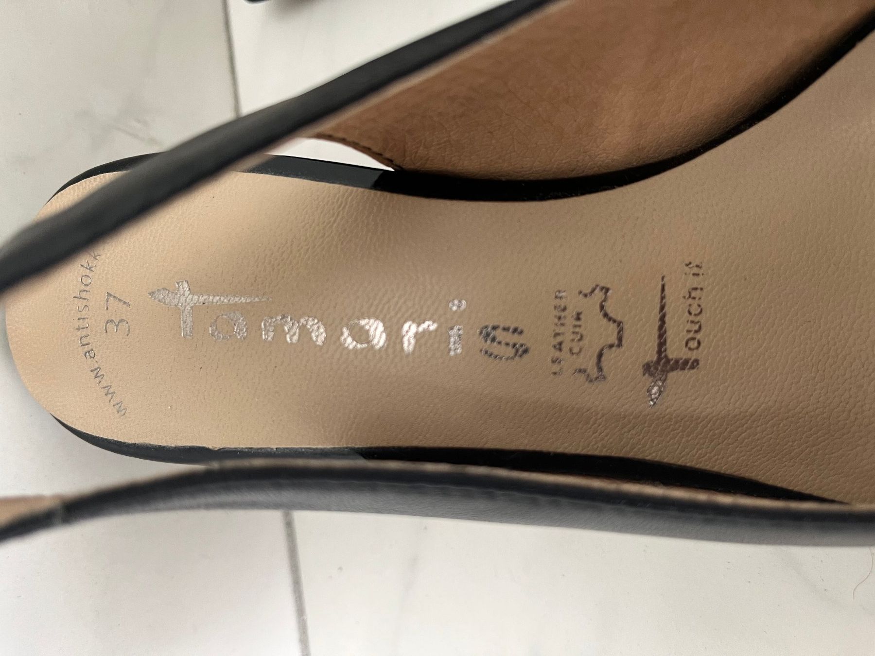 Tamaris Scarpe da donna: Pumps mit Riemchen echtes Leder von TAMARIS – Usato da Adligenswil venduto da Panda1234 1