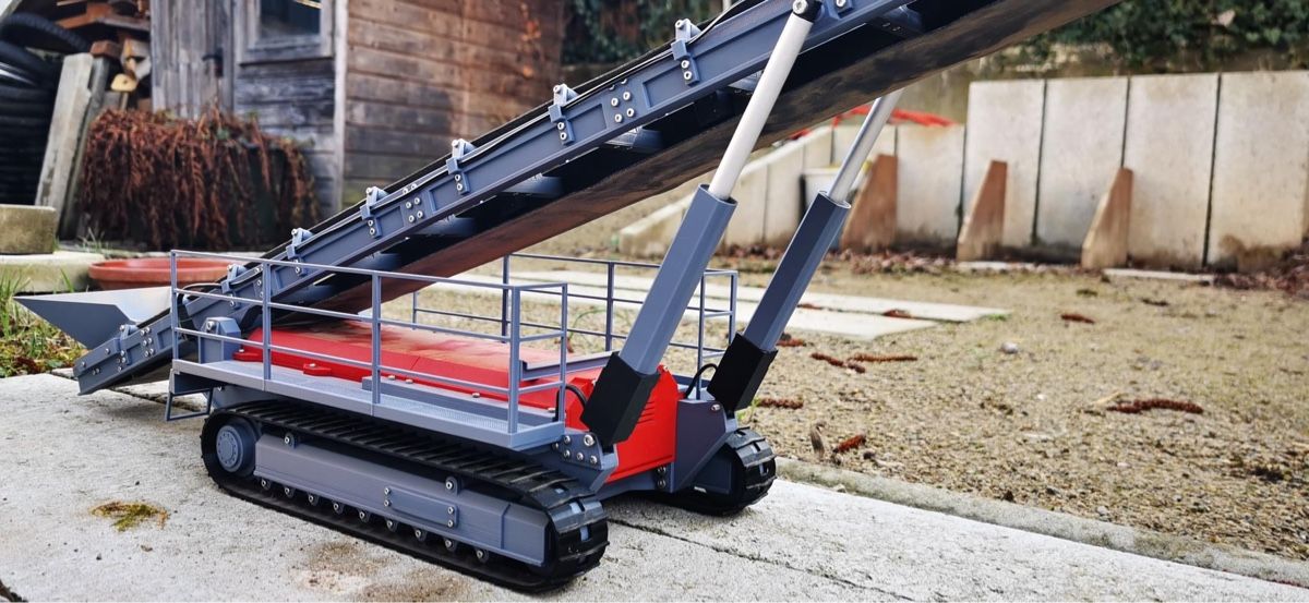 Modellismo RC: RC Förderband Raupe 1:14 – Nuovo (secondo la descrizione) da Altdorf UR venduto da modellbau-widmer 4