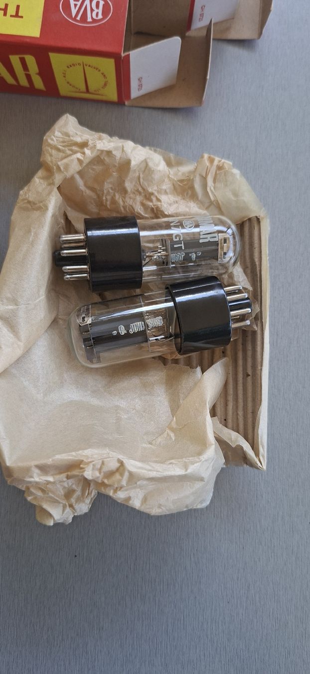 Amplificateurs: 2x6SN7GT Brimar  Vorverstärkerröhre – Neuf avec emballage d'origine à Wangen an der aare par swiss.antik 1
