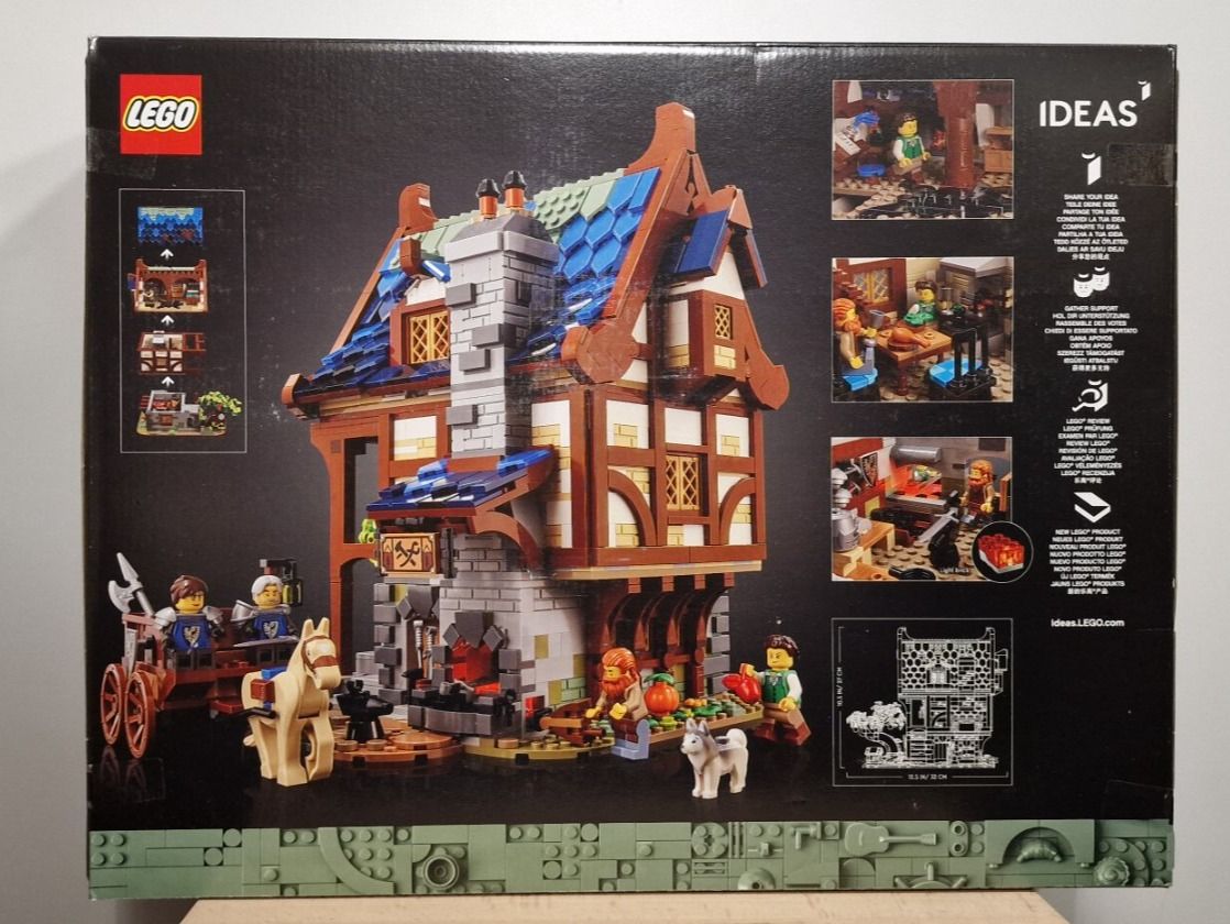 Lego Kit di costruzioni: Lego 21325 Ideas Medieval Blacksmith – Nuovo e nell'imballaggio originale da Echichens venduto da aegis0129 1