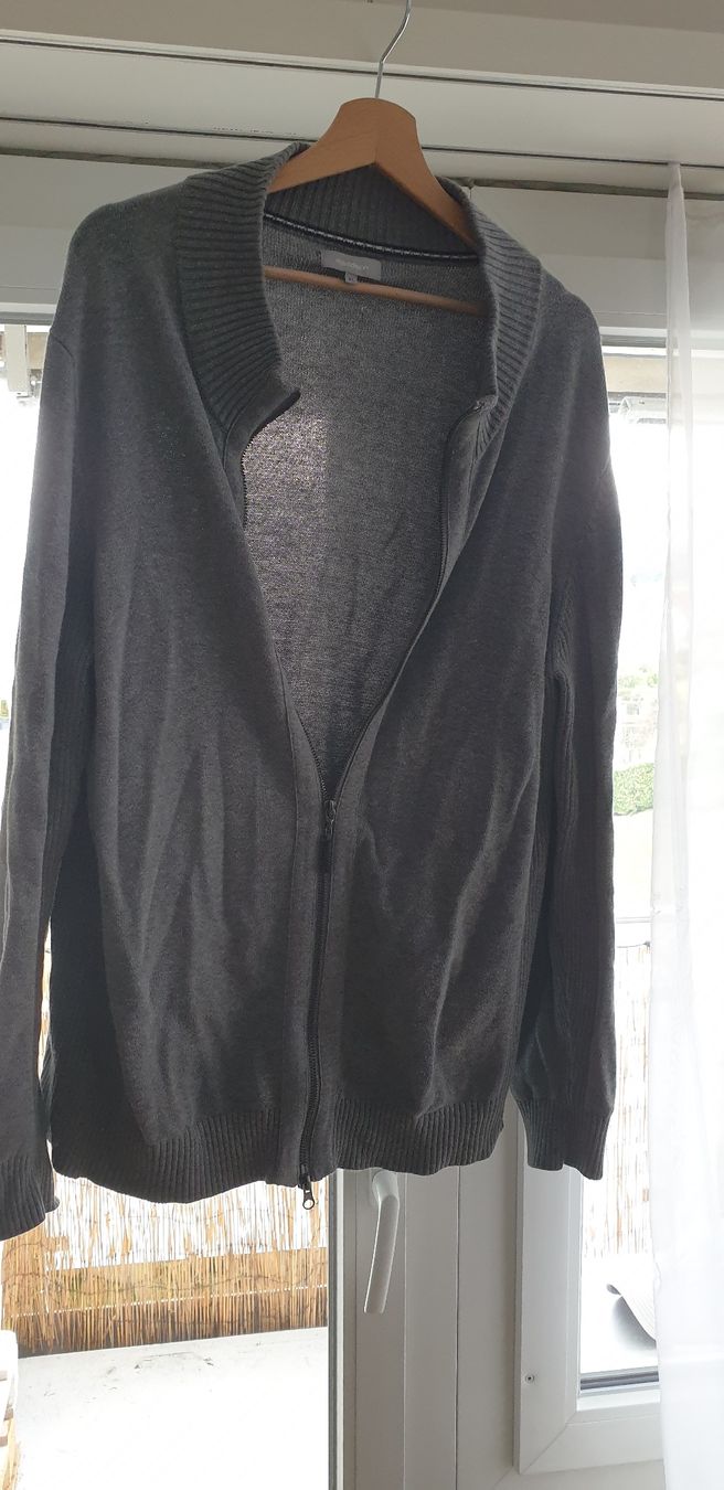 Maddison Jacken: Herren Strickjacke Maddison Gr. XL grau meliert – Gebraucht aus Richterswil von Bardock0124 1