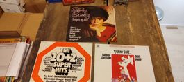 3 Schallplatten shirley bassay barbara streisand mega hits