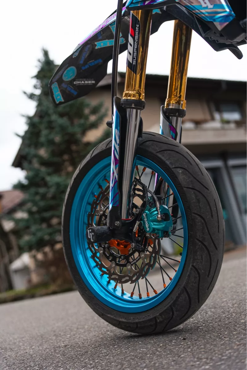 KTM Strada: Ktm Exc 150 Supermoto – Usato da Blumenstein venduto da Laersu.137 7