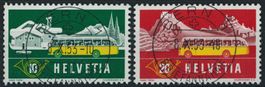 1953 - Alpenpost - Ersttag Voll Stempel ET