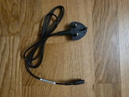 Netzkabel C7-T26 auf Stecker UK