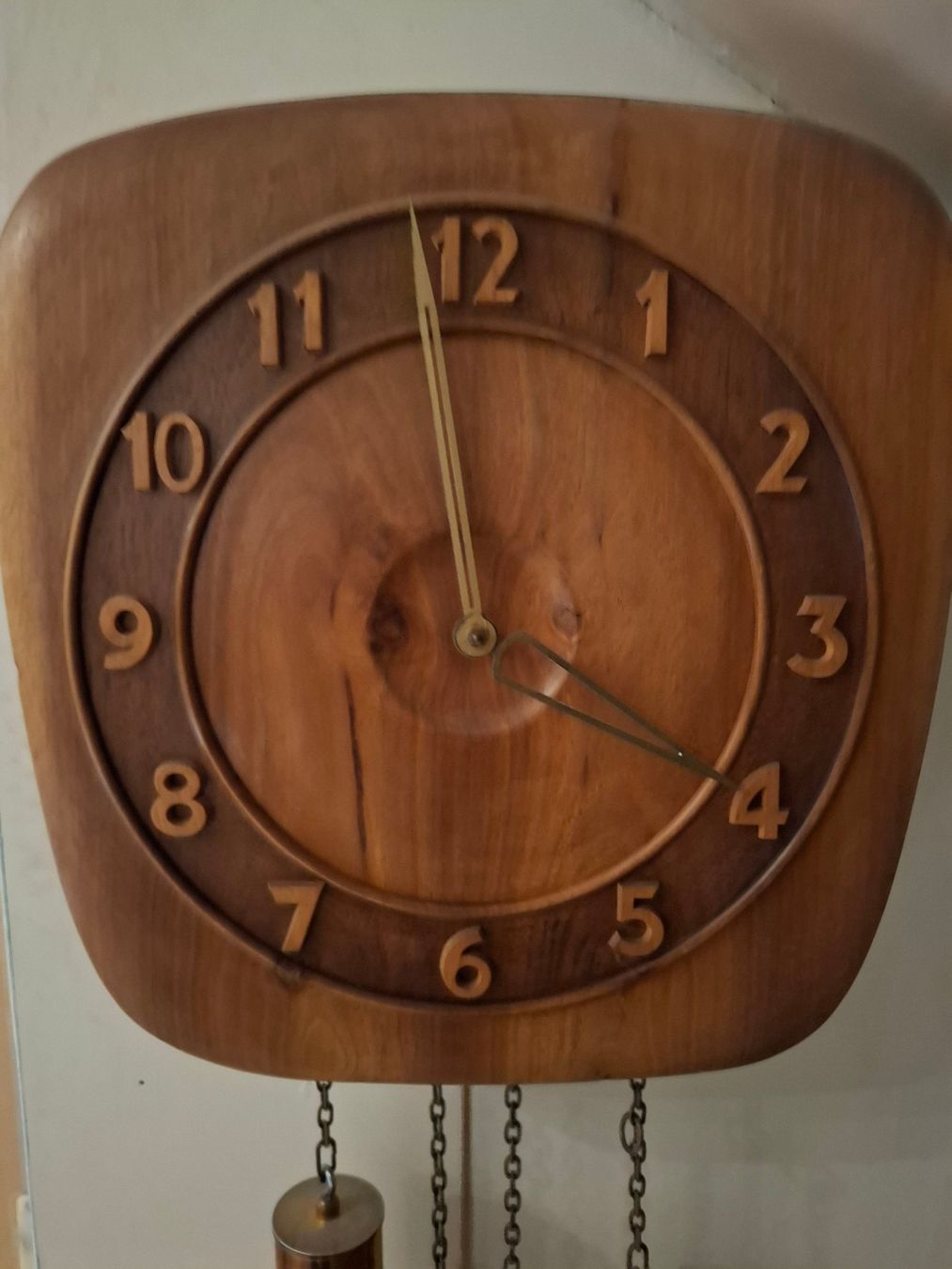 Orologi: Wanduhr Nussbaumholz – Usato da Effretikon venduto da kauli87 1
