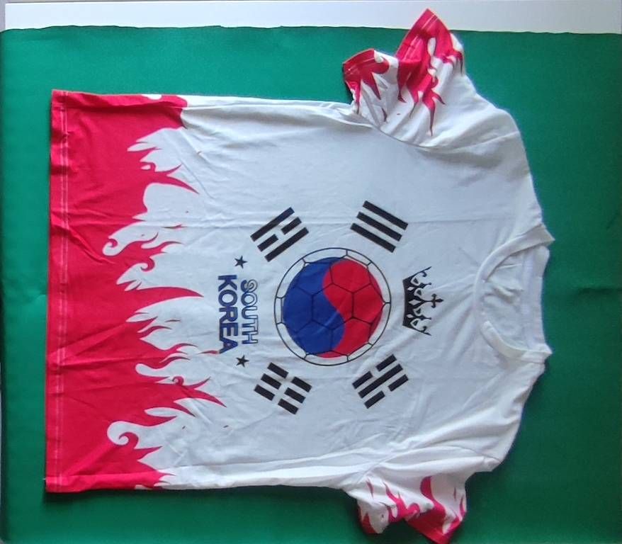 Canottiere & Pantaloni: Maglia da calcio Nazionale Sud Corea – Usato da Coldrerio venduto da diveklo