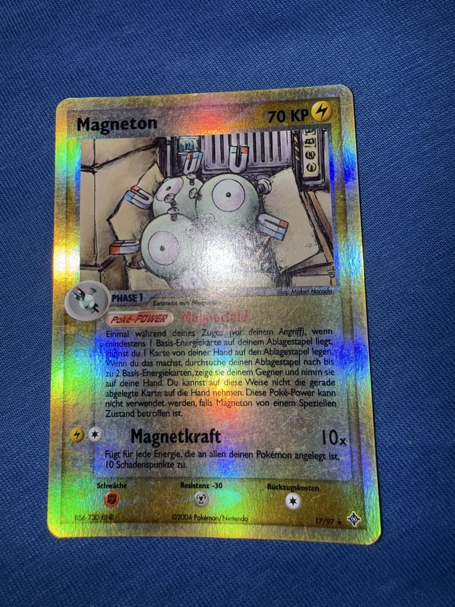 Pokémon Sammelbilder & Trading cards: Magneton 17/97 Reverse Holo – Neu (gemäss Beschreibung) aus Uster von yan_bd8l