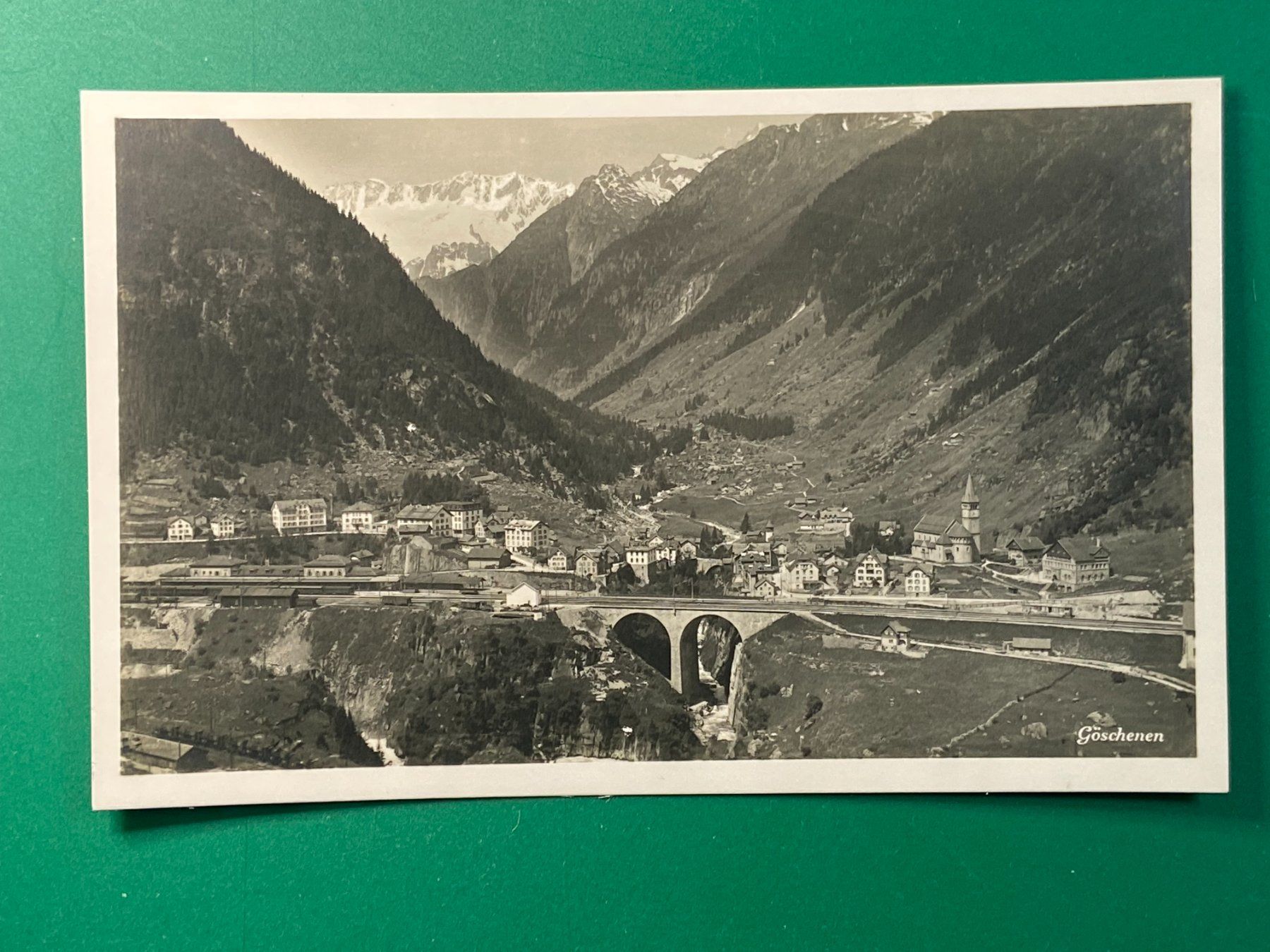 Cartes postales: Göschenen – D'occasion à Steg VS par danwer74