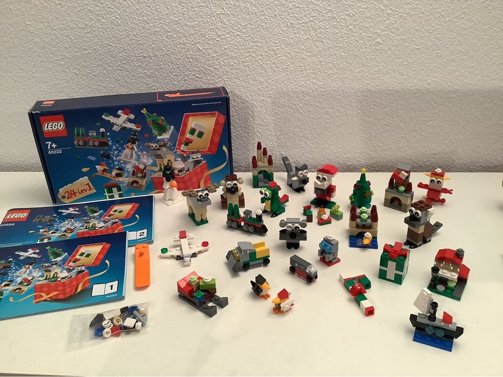 Lego Advent Winter 3 Sets 40107+40222+40338 🕯️ 🎅 🎄 (Gebraucht) in ...