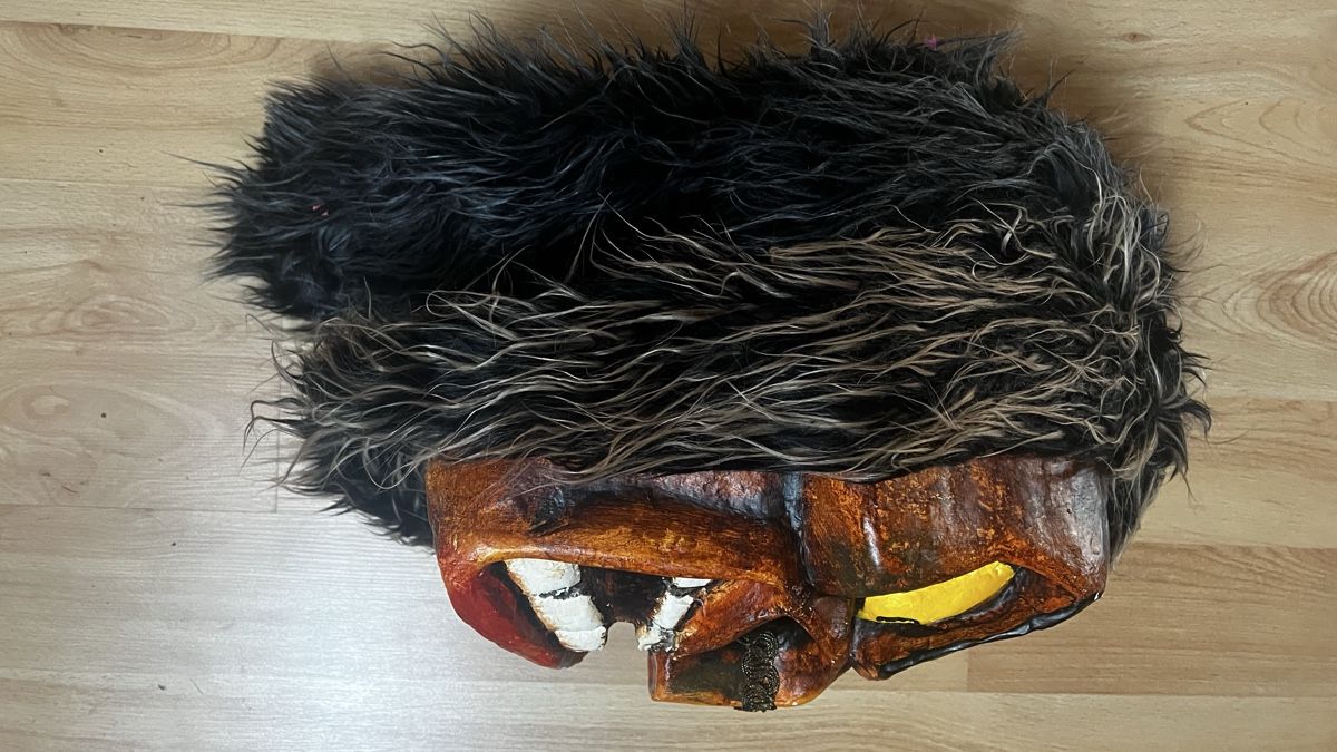 Costumi: Tschäggete Oberteil und Maske / Larve – Nuovo (secondo la descrizione) da Härkingen venduto da hamschter73 3