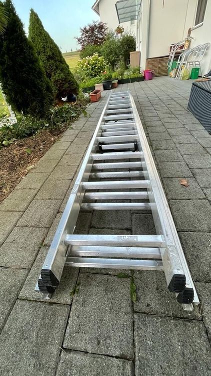 Aluleiter ausziehbar, 10m Kaufen auf Ricardo