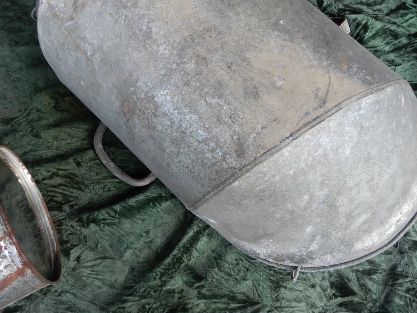 Blumentöpfe: 3 STK ANTIKE BLECHGEFÄSSE ( BLUMENTÖPFE ) – Gebraucht aus Huttwil von Kunterbuntli 8
