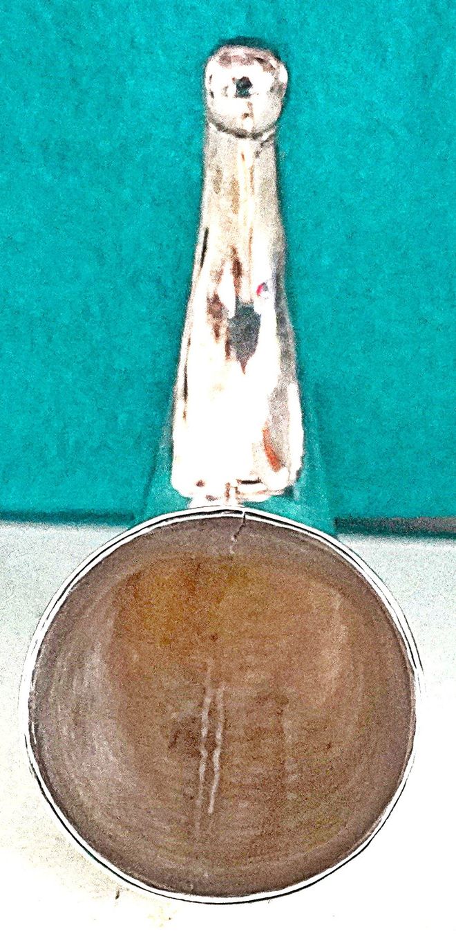 Supporti a parete: Vintage Horn Förmiger Stiftehalter Versilbert! – Usato da Baar venduto da 2cvbaar 4