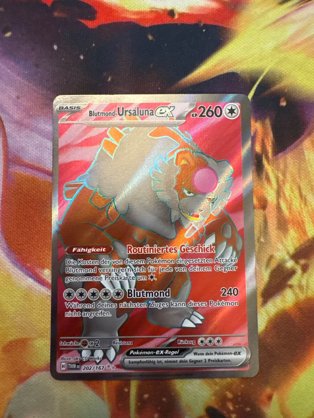 Pokémon Carte collezionabili: Blutmond-Ursaluna ex TWM 202 – Usato da Windisch venduto da phil368