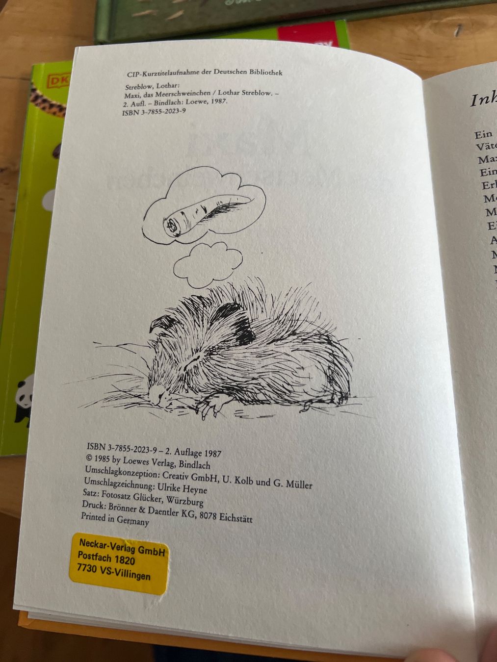 Libri: Loewe Tierbuch-Set: Maxi, Kiki, Anja – Usato da Wettingen venduto da Mbdc 1