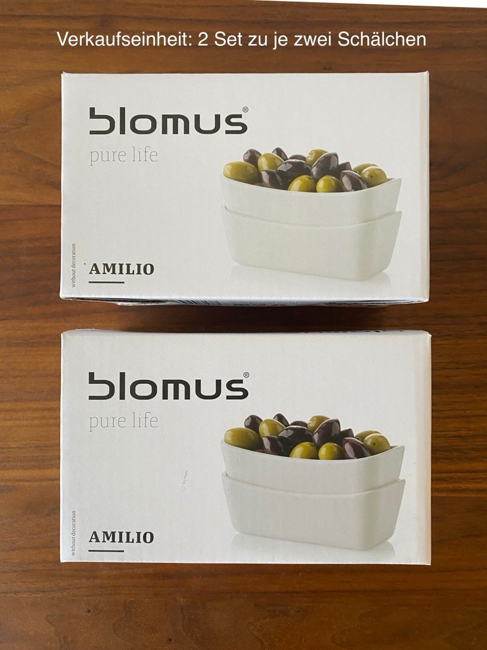 Blomus Servierplatten: Blomus Amilio Schälchen, 2 x 2er Sets, Neu – Neu und originalverpackt aus Meggen von Prkz77