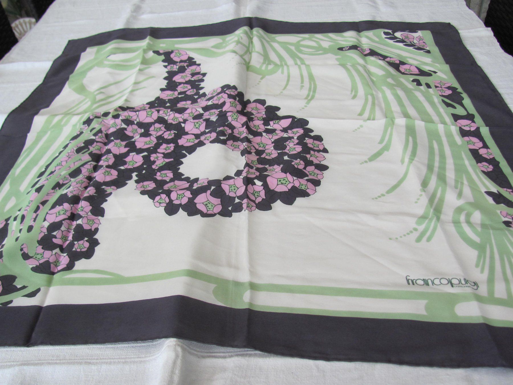 Foulard & Sciarpe: Foulard soie Franco Pougi – Usato da Vétroz venduto da magnolia5