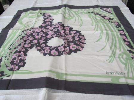 Foulard soie Franco Pougi