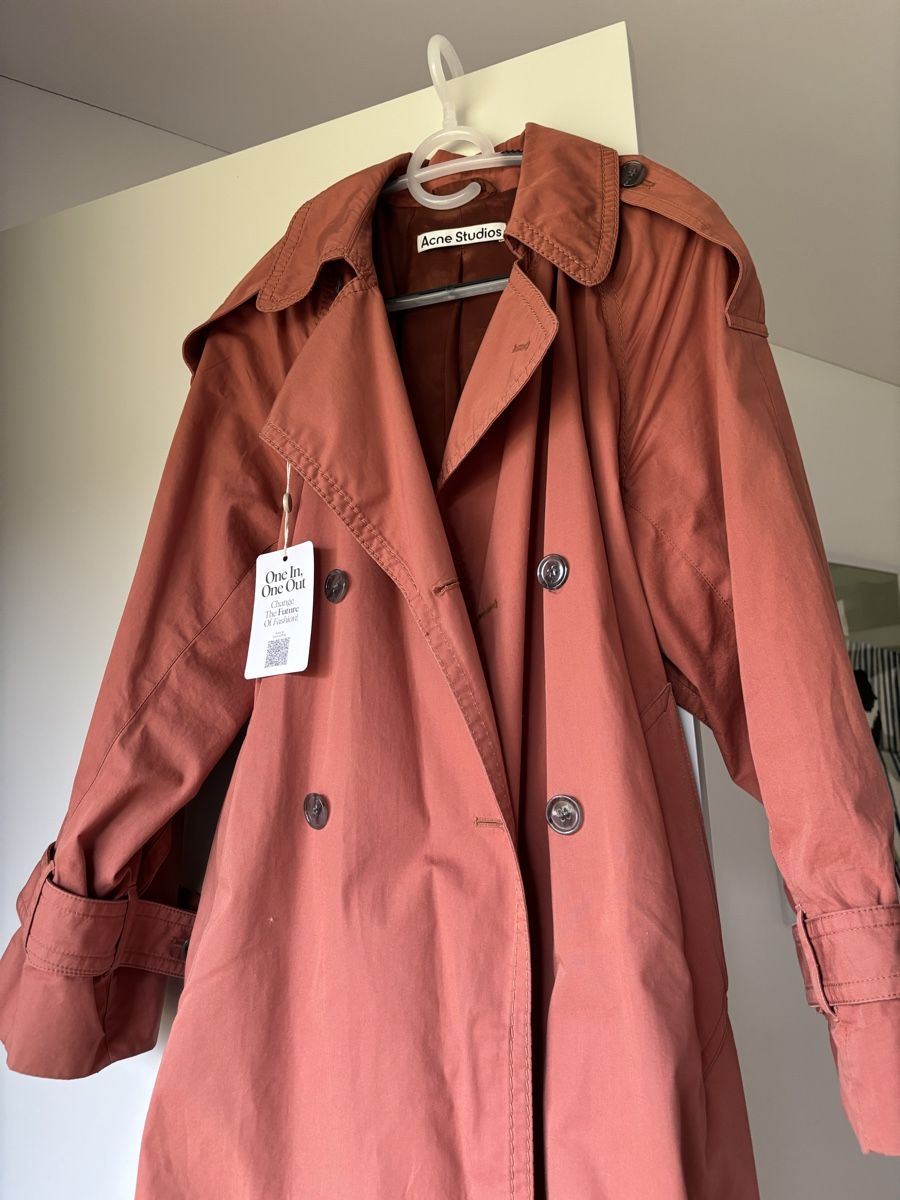 Acne Studios Mäntel: Acne Studios Trenchcoat burnt orange EU36 – Gebraucht aus Winkel von Zimtguetzli 3