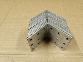 Metall Winkel, 15 Stk., 60x60mm - Top Zustand!