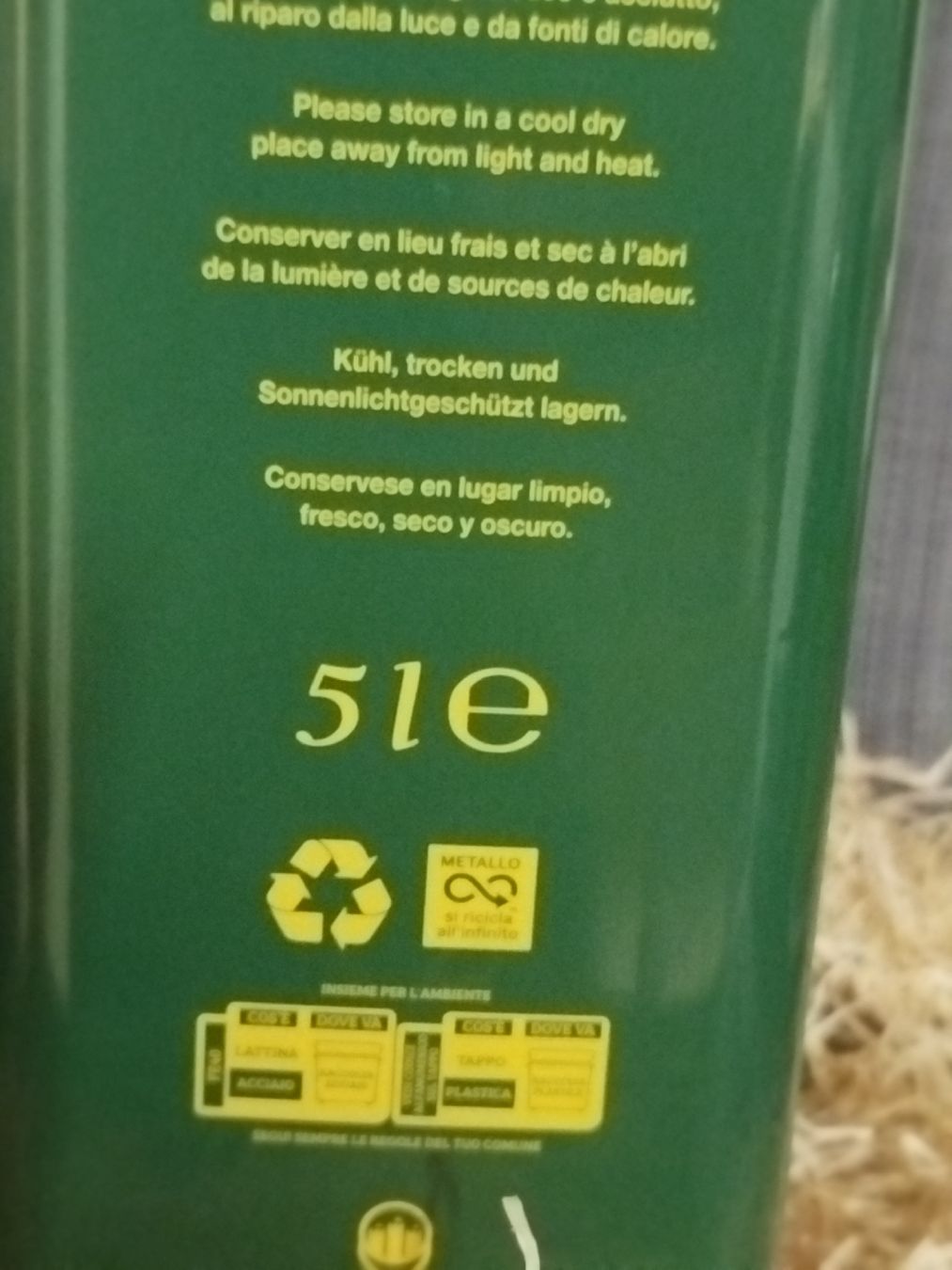 Aliments & Spécialités: Olivenöl Extra Vergine 5 L. – Neuf avec emballage d'origine à Olten par tou_2h2l