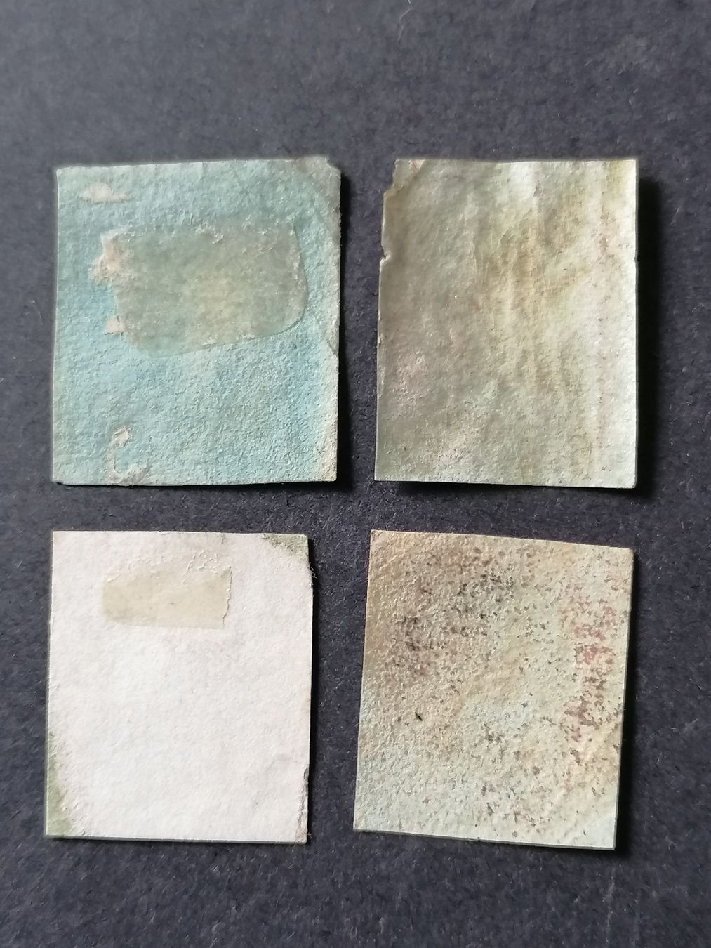 Tutti i francobolli: 4mal One Penny red 1841  – Usato da Happerswil venduto da tschergi 1