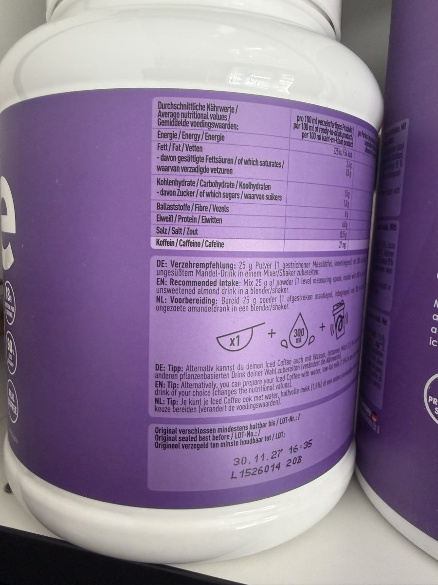 More Nutrition Cibi & Specialità: More Protein Iced Coffee Crème Brûlée neu – Nuovo e nell'imballaggio originale da Arch venduto da Aga84 1