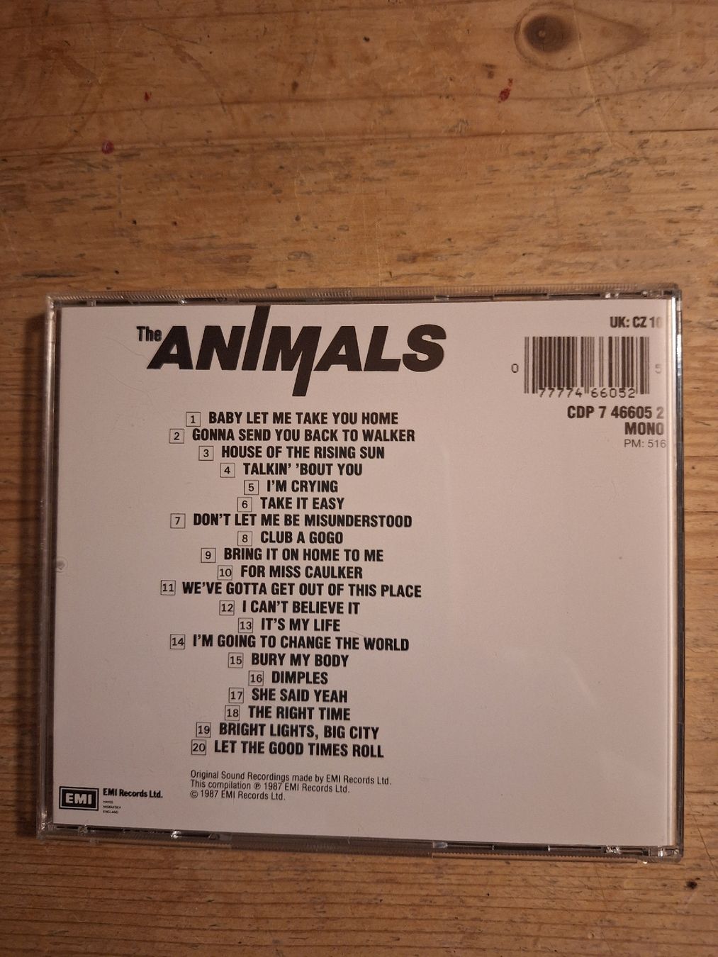 CDs: The Animals "the singles plus" – Gebraucht aus Schwarzenburg von Ralfi1 1
