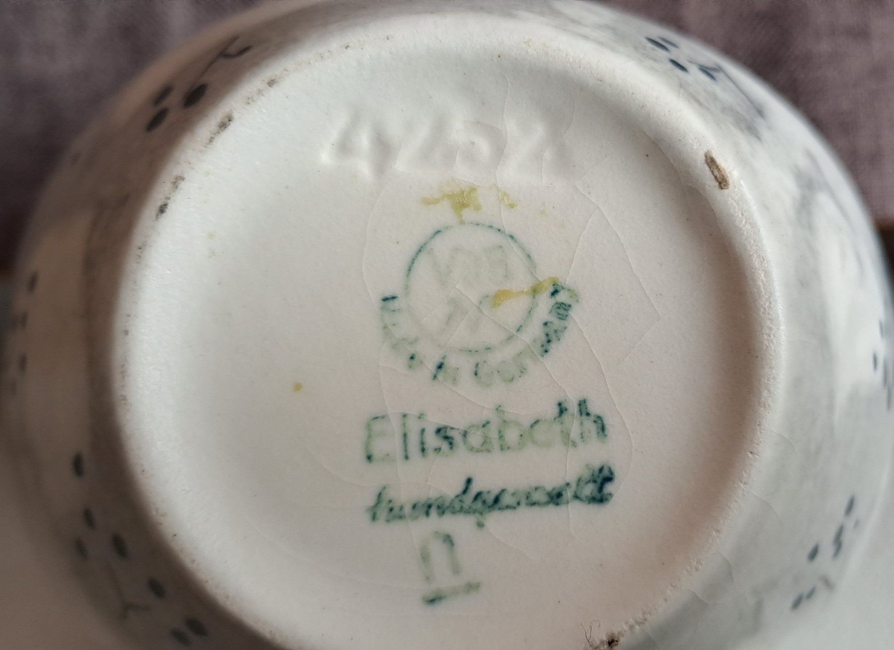 Villeroy & Boch Vasen & Gefässe: Wunderschöne Vase von Villeroy&Boch, handbemalt – Gebraucht aus Wallisellen von monbijoux009 3