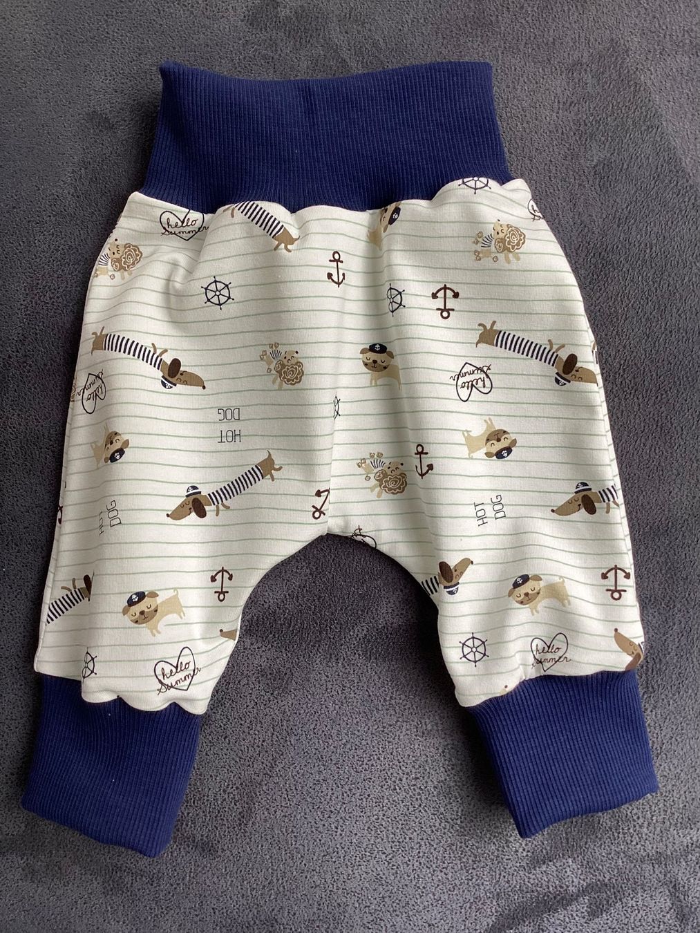Pantaloni: NEUE Pumphose Hunde, Maritime 56/62 – Nuovo (secondo la descrizione) da Adliswil venduto da Bolline