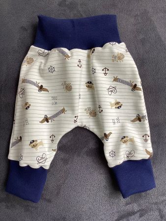 NEUE Pumphose Hunde, Maritime 56/62