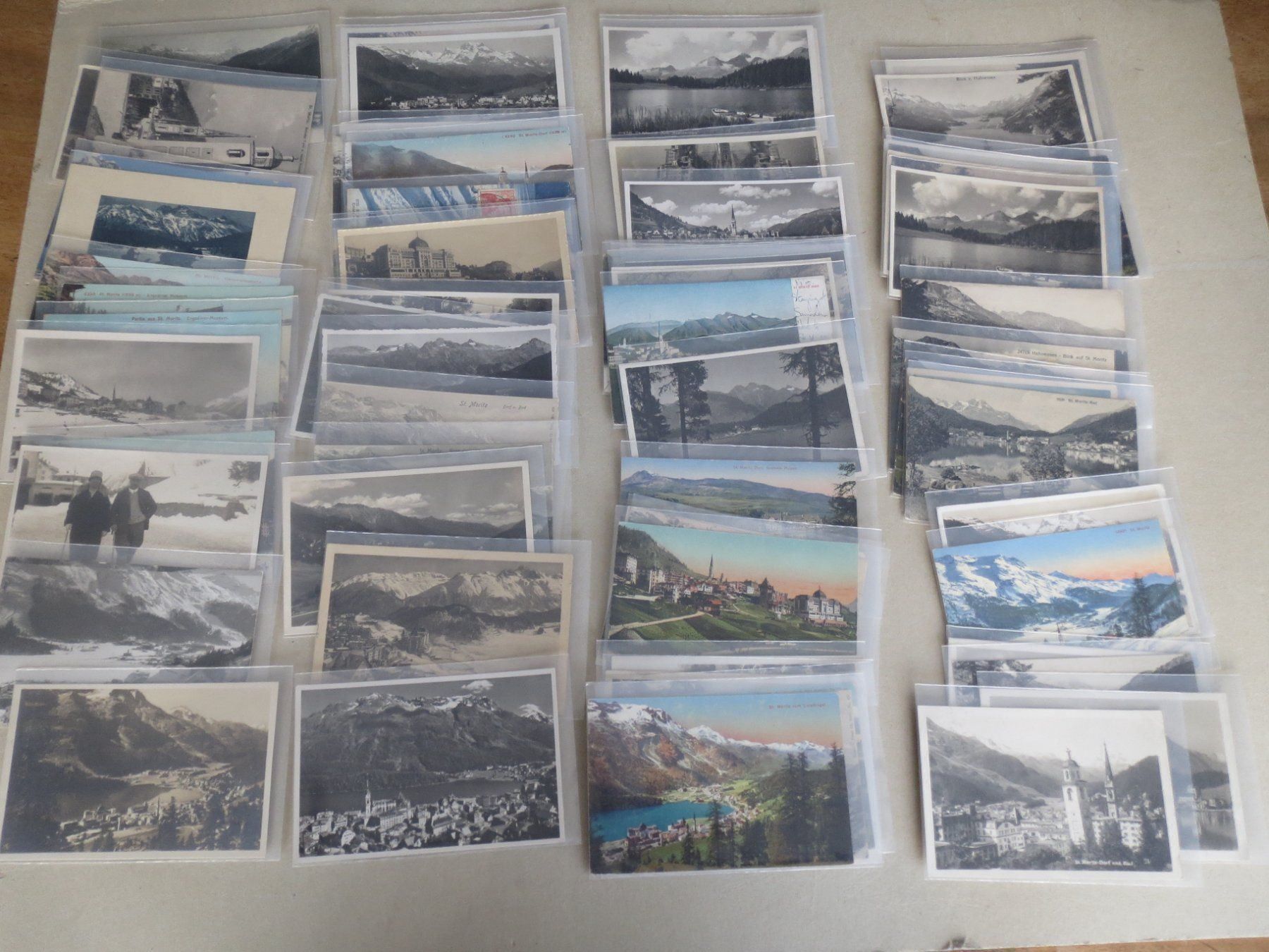 Cartoline postali: St. Moritz - etwa 300 Ansichtskarten – Usato da Tagelswangen venduto da Miski 1