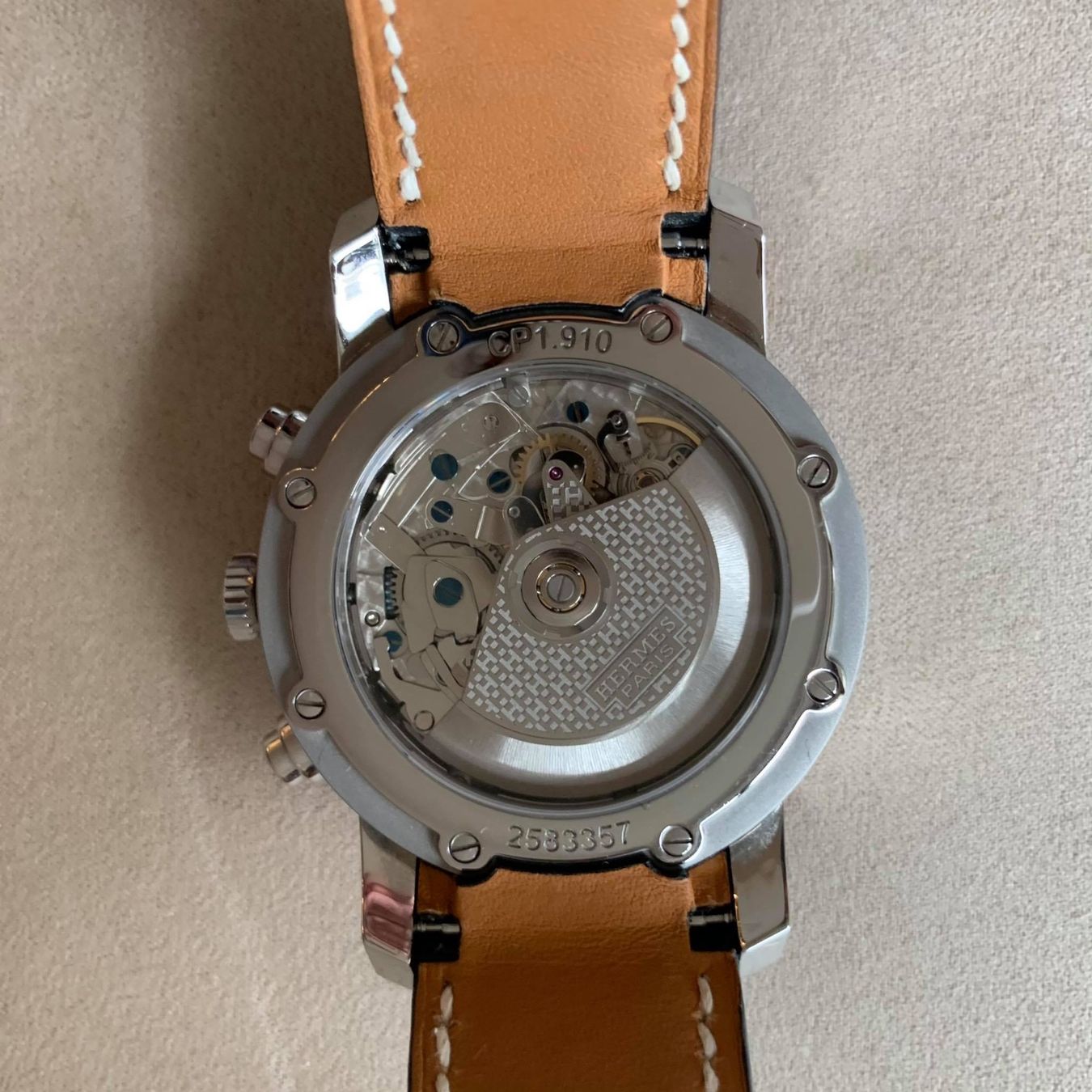 Hermès Orologi: Hermés CLIPPER Chrono – Nuovo e nell'imballaggio originale da Triesen venduto da hor_6kx9 6