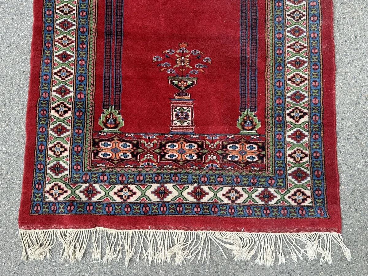Tappeti: Alter Orientteppich Afghan Gebetsteppich – Usato da Konolfingen venduto da petzipetz 1