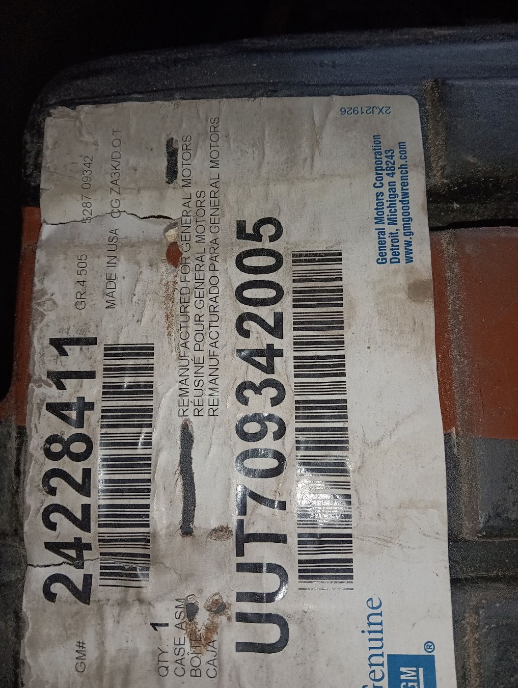 Chevrolet Tutti pezzi di ricambio auto: Chevrolet boîte transfert – Usato da La Chaux-de-Fonds venduto da miami-vice1985 5