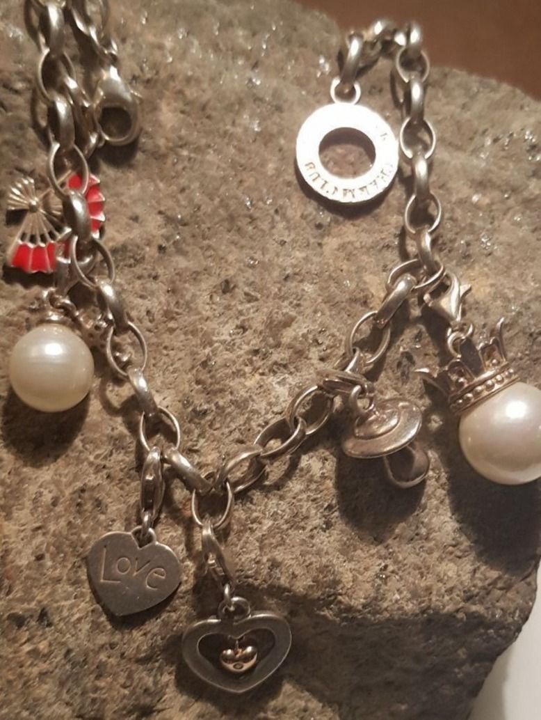 Thomas Sabo Bracciali & Braccialetti: Thomas Sabo Charm Club  mit 7 Charms – Usato da Unterägeri venduto da Altgoldschmuck