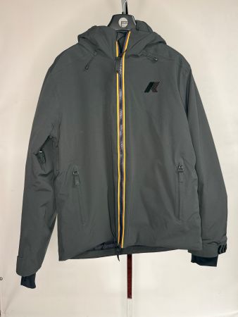 Neue K-Way Herren-Skijacke Lesarcs 2L Twill – Grösse L