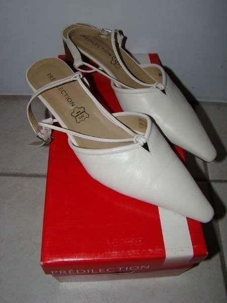 Damenschuhe: Chaussures CUIR ivoires PREDILECTION – Neu und originalverpackt aus Agiez von chouchanelle 6