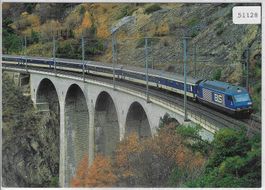 BLS Lötschbergbahn - Luogelkinviadukt VS