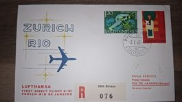 Lufthansa Zürich - Rio De Janeiro 03.05.1968