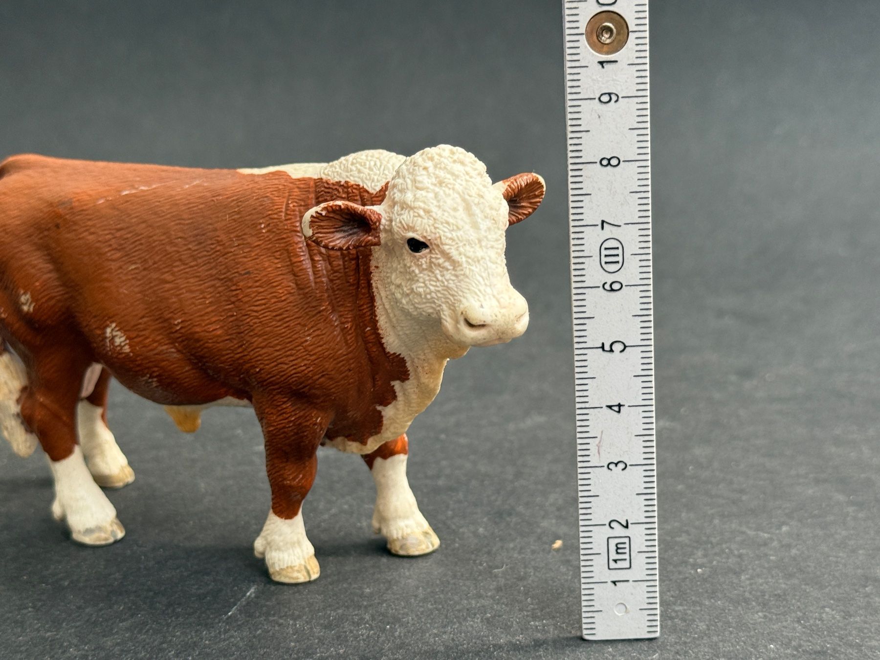 Schleich Statuette: Schleich 13763 Hereford Bulle Rind Muni – Usato da Ennetbaden venduto da mapa05 1