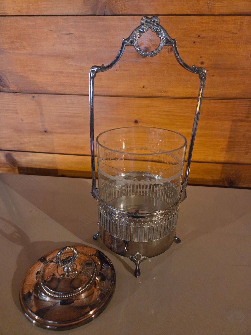Verres: Zuckerglas Deckel aus Silber – D'occasion à Sempach Station par Miss_sixty6