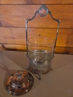 Zuckerglas Deckel aus Silber